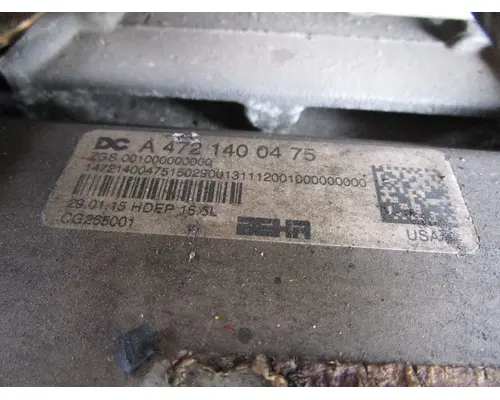 DETROIT dd15-egrCooler_A4721400475 Engine Parts