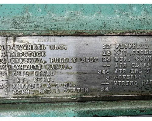 DETROIT  Valve Cover
