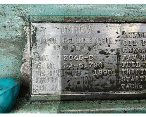 DETROIT  Valve Cover
