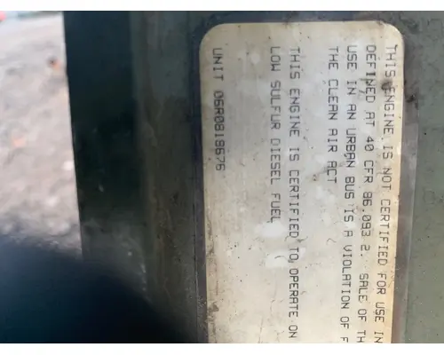 DETROIT  Valve Cover