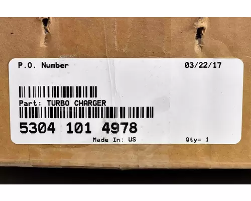 DEUTZ TCD2012L4 Turbocharger  Supercharger
