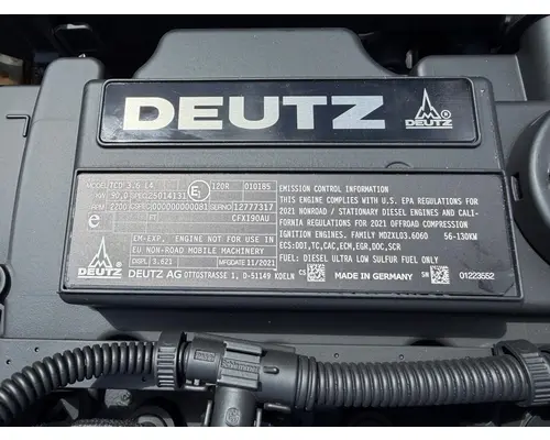 DEUTZ TCD3.6L4 Engine Assembly
