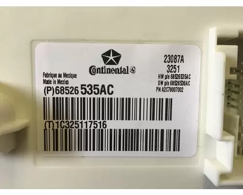 DODGE 5500 SERIES CHASSIS CONTROL MODULE (CCM)