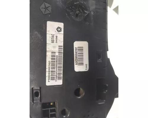 DODGE 5500 SERIES GAUGE CLUSTER