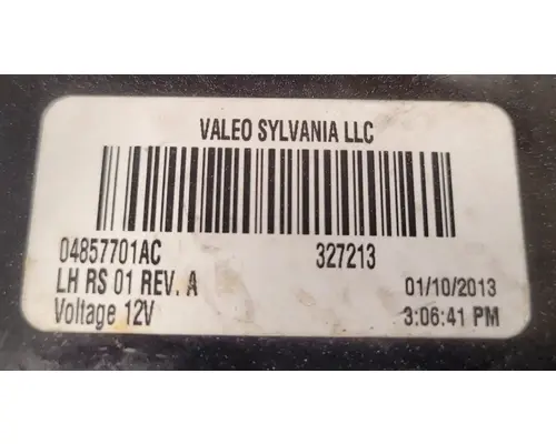 DODGE Caravan Headlamp Assembly