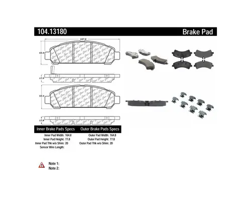 DODGE Sprinter 3500 Brake Shoes