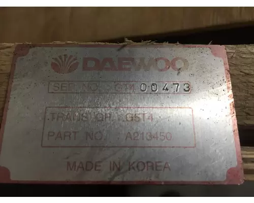 Daewoo A213450 Transmission Assembly