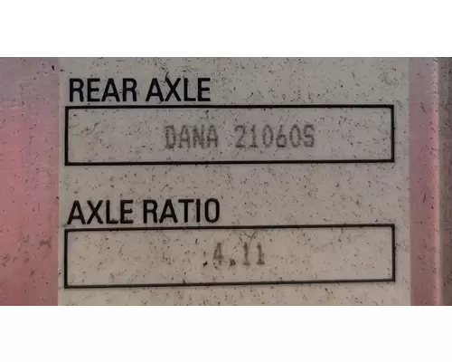 Dana 21060S Axle Housing (Rear)