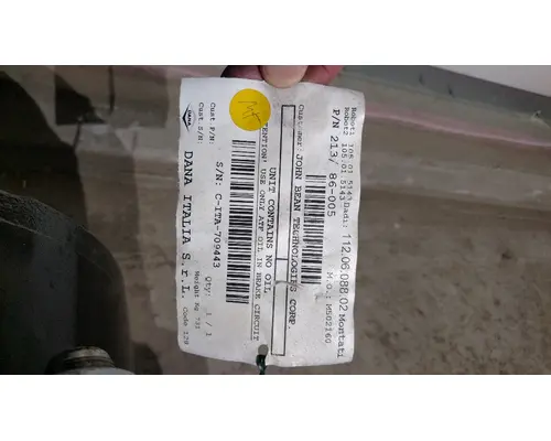 Axle Assembly, Front (Steer) Dana 213-86 Camerota Truck Parts
