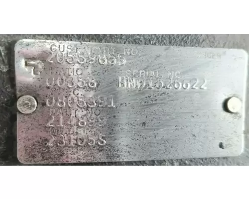 Dana 23105S Axle Housing (Rear)