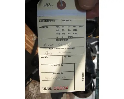 Axle Assembly, Rear (Single Or Rear) DANA 80 Michigan Truck Parts