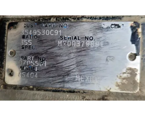 Dana DS404 Axle Housing (Rear)