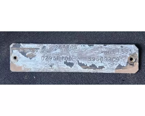 Dana F155S Axle Assembly, Rear