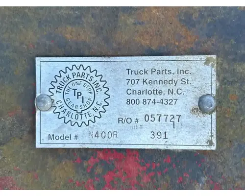 Rears (Rear) Dana N400R Complete Recycling Group LLC