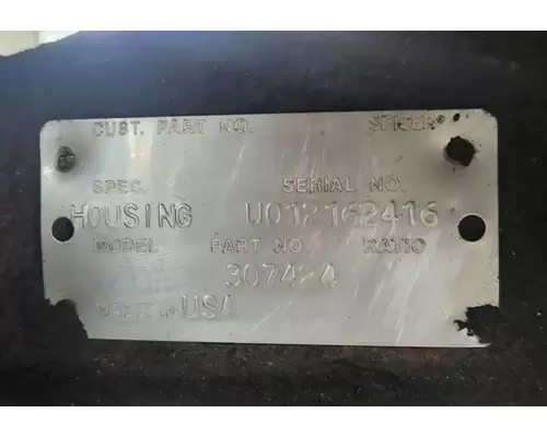 Dana Other Axle Assembly, Rear