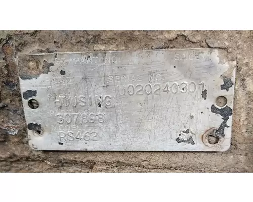 Dana Other Axle Assembly, Rear