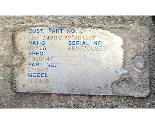 Dana Other Axle Housing (Rear)