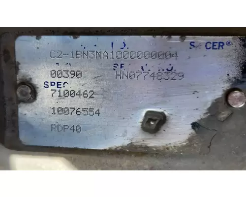 Dana Other Axle Housing (Rear)