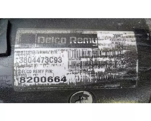 Delco Remy 39MT Starter Motor