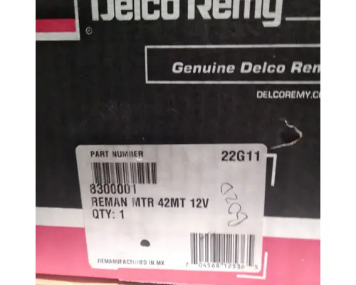 Starter Motor Delco Remy 42 MT Edmonton Rctp