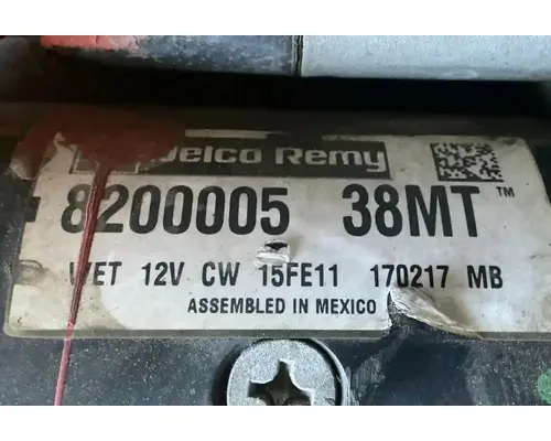 Delco Remy 8200005-38MT Starter Motor