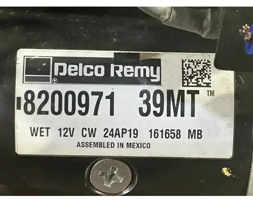 Delco Remy 8200971-39MT Starter Motor