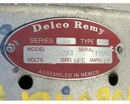 Delco Remy 8600203-36SI Alternator
