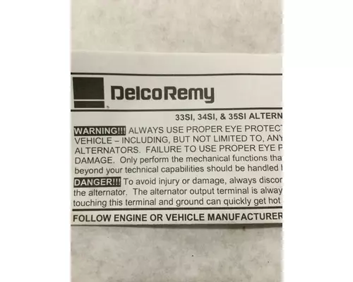 Delco 33SI Alternator