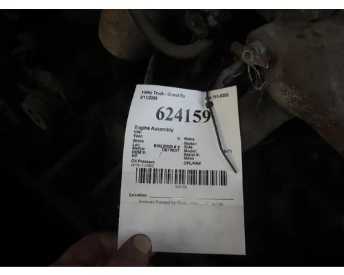Engine Assembly DETROIT DIESEL  Valley Truck - Grand Rapids
