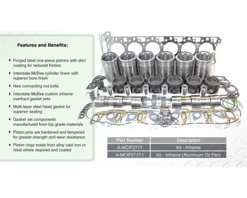 Engine Reman Kit DETROIT DIESEL DD15 Frontier Truck Parts