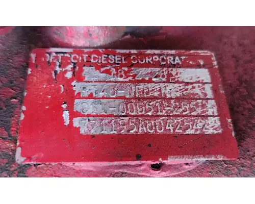 Detroit Diesel Other Cutoff