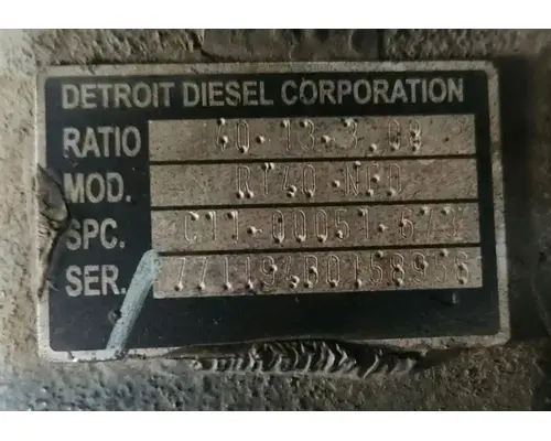 Detroit Diesel Other Cutoff