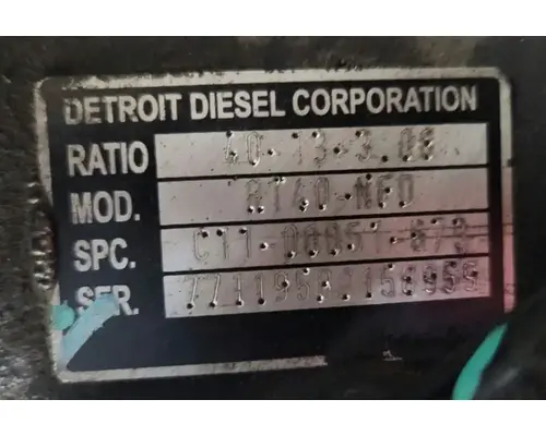 Detroit Diesel Other Cutoff