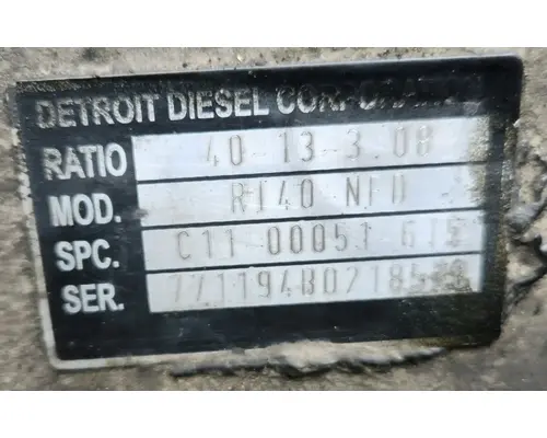 Detroit Diesel Other Cutoff