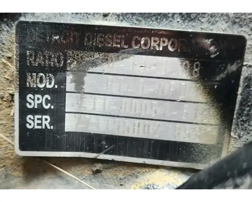 Detroit Diesel Other Cutoff