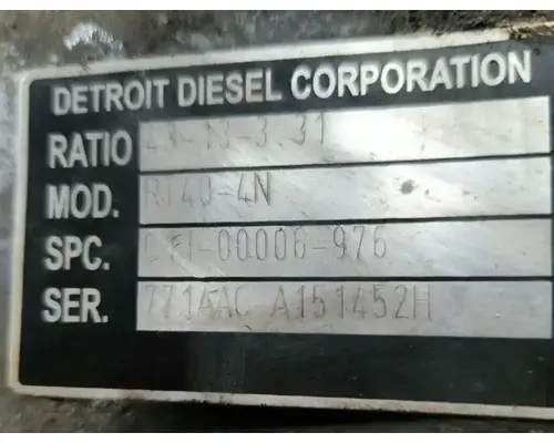 Detroit Diesel Other Cutoff