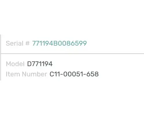 Detroit Diesel Other Cutoff