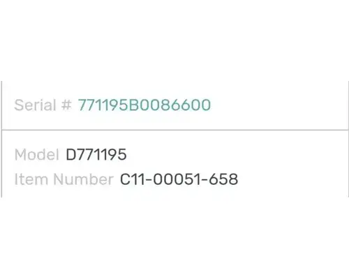 Detroit Diesel Other Cutoff