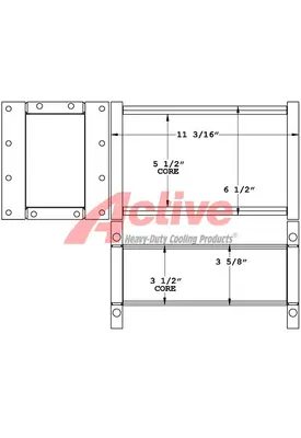 Detroit Diesel  Radiator