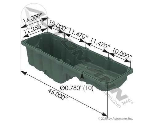 Oil Pan DETROIT  LKQ KC Truck Parts - Inland Empire
