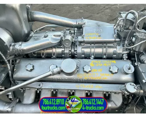Detroit 12V71T Engine Assembly