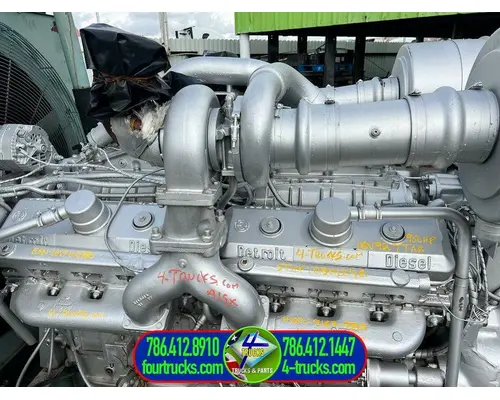 Detroit 16V92T Engine Assembly