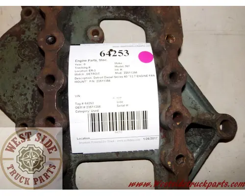 Engine Parts, Misc. DETROIT 23511356 West Side Truck Parts