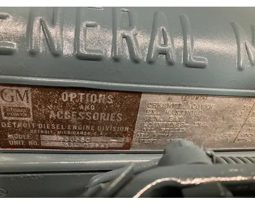 Detroit 3055C Engine Assembly