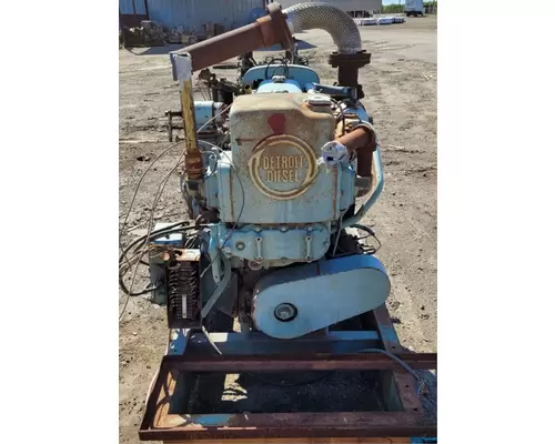 Detroit 4-71 Engine Assembly