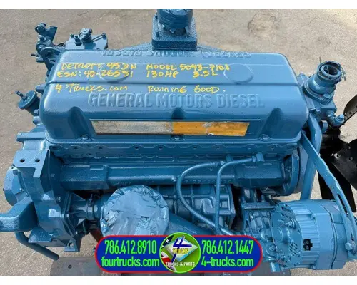 Detroit 453N Engine Assembly