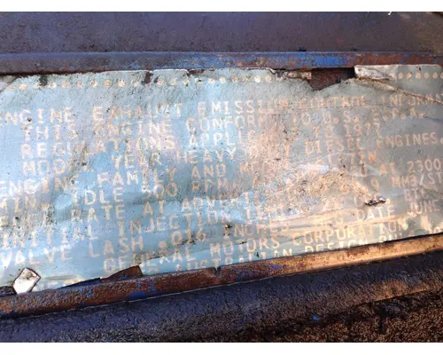 Detroit 6-71 Engine Assembly