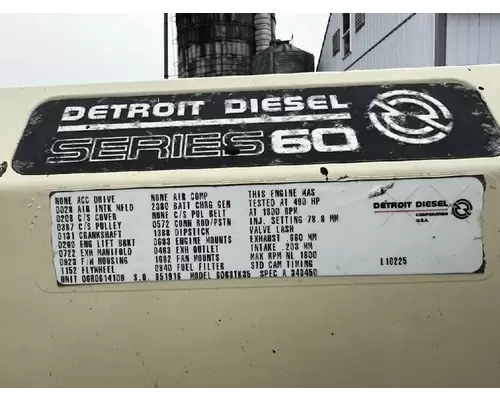 Detroit 60 SER 12.7 Engine Assembly
