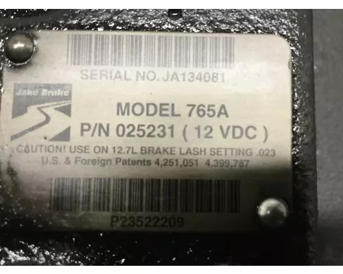 Detroit 60 SER 12.7 Engine Brake (All Styles)