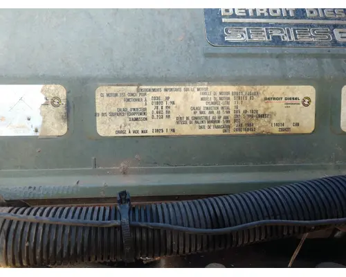 Engine Assembly DETROIT 60 SER 11.1 Crest Truck Parts